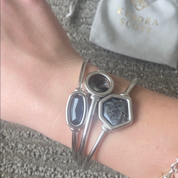 Kendra Scott Stackable Bangle Set - Picture 3 of 6